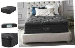 Beautyrest Black 18" K-Class Firm Pillow Top Mattress and Bo