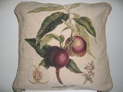 DaDa Bedding CC-312 Nectarine Woven Cushion Cover, 18-Inch