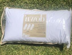 Charter Club KING DOWN Pillow European Firm Support WHITE