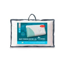 Tontine Comfortech Gel Infused Memory Foam Pillow | Firm Sof