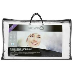 Downia Designer Collection Microfibre Pillow, Firm Support -