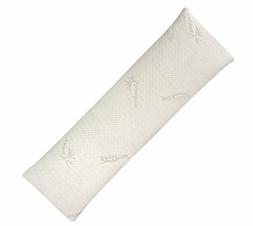 Firm Body Pillow with Kool-Flow Breathable Cooling Hypoaller