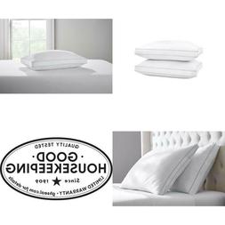 Firm Extra Firm Down Alternative King Pillow 100% Cotton Fab