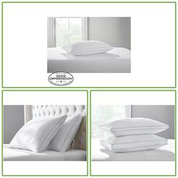 Medium Firm Down Alternative Jumbo Pillow Polyester Support 