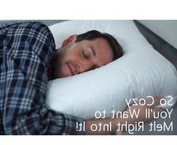 Premium Luxury Bed Pillow Back Side Stomach Sleepers Hotel Q