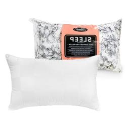 Sleep Dual Support Firm Standard Pillow Suits Side Sleeper b